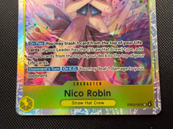 x2 One Piece TCG Nico Robin EB03-055 SR Foil Extra Booster Heroines English NM - Image 2