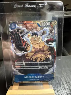 One Piece TCG Monkey.d.luffy Treasure Rare Op11-058 - Image 1