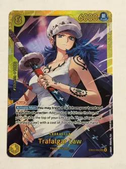 Trafalgar Law EB03-062 Extra Booster: One Piece Heroines Edition Foil - Image 1