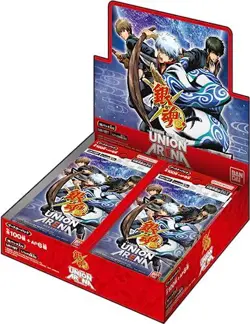 BANDAI UNION ARENA Booster Pack BOX Gintama 16 packs Anime JAPAN - Image 1