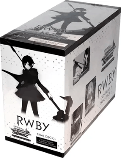 Weiss Schwarz RWBY English Trial Deck Display Sealed - Image 1