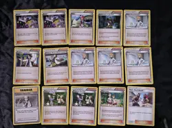 Pokemon 64 Trainer Card Lot LP-NM Non Holo Mixed Sets - Image 1