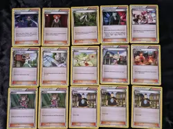 Pokemon 64 Trainer Card Lot LP-NM Non Holo Mixed Sets - Image 2