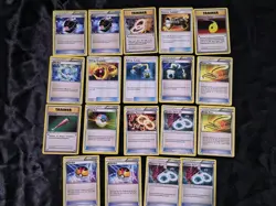 Pokemon 64 Trainer Card Lot LP-NM Non Holo Mixed Sets - Image 5