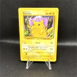 Pokemon TCG Wizards Base Set 7 Card Lot - Pikachu, Magikarp, Pidgey - Image 1