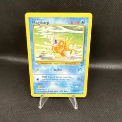 Pokemon TCG Wizards Base Set 7 Card Lot - Pikachu, Magikarp, Pidgey - Image 3