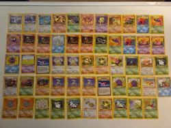 Pokemon Dark Dragonite 22/82 -- 30 jungle set cards -- 18 Fossil set -- +4 cards - Image 2
