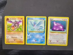Pokemon TCG Fossil Non-Holo Rare Card Lot - Image 2