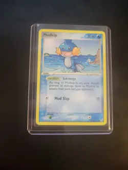 Mudkip 57/100 EX Crystal Guardians Regular Pokemon TCG Card - Image 1