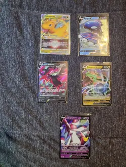 Pokemon TCG Promo Cards Lot Dragonite VSTAR Kyogre V Galarian Moltres V - Image 1