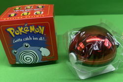 Pokemon 1999 BK Limited Edition 23k Gold Plated Poliwhirl Card With Pokeball - Image 1