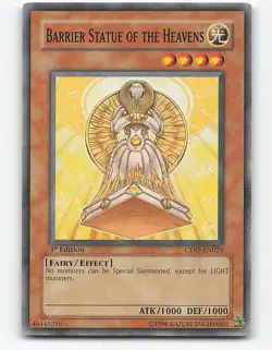 Barrier Statue of the Heavens #CDIP-EN023 1st Edition Yugioh Card - Image 1