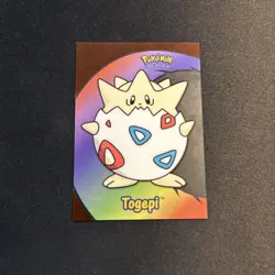2000 Topps Pokemon Togepi Clear TV Animation Card #PC8 READ* - Image 1