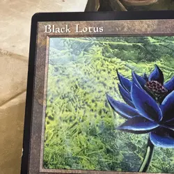 Magic the Gathering MTG Black Lotus Oversized Jumbo 6x9 Promo Card 1996 NM - Image 2