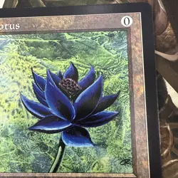Magic the Gathering MTG Black Lotus Oversized Jumbo 6x9 Promo Card 1996 NM - Image 3