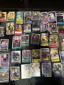Bandai Digimon TCG Card Lot 300+ common,uncommon - Image 5