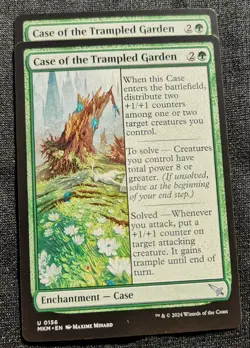 Case Of The Trampled Garden X2 - MKM - NM Unplayed - EN - 0156 - Image 1