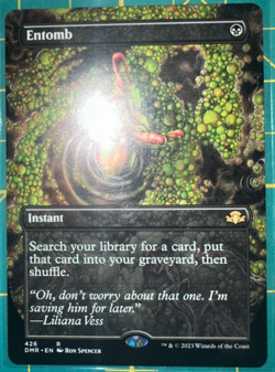 Entomb (Borderless) Dominaria Remastered Regular 426 - Image 1