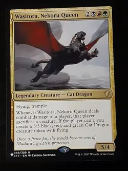 Wasitora Nekoru Queen , The List , Near Mint , MTG , FREE SHIPPING - Image 1