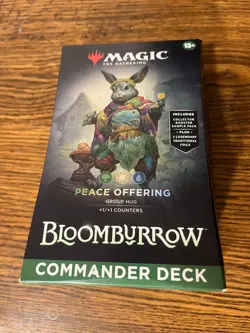 Bloomburrow Commander Deck - Peace Offering MTG Brand New Sealed - Image 1