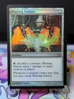 MTG The List- Blasting Station 107 Foil - Image 1