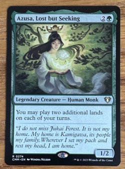 MTG Commander Masters, Azusa, Lost but Seeking - Image 1