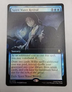 Spirit Water Revival Avatar The Last Airbender Foil Never Played 0370 - Image 1