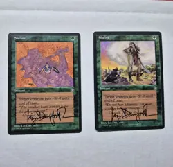 UNPLAYED SIGNED NM Shrink A&B Homelands Magic MTG LIZ DANFORTH EDH CUBE VINTAGE - Image 1