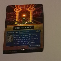 Solve the Equation Rainbow Foil NM Secret Lair MTG Magic the Gathering - Image 1