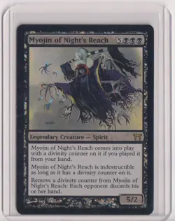 Magic: The Gathering Myojin of Night's Reach Champions of Kamigawa Foil - Image 1