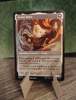 The Legend of Roku Regular TLA Mythic Rare NM / Pack Fresh - Image 2