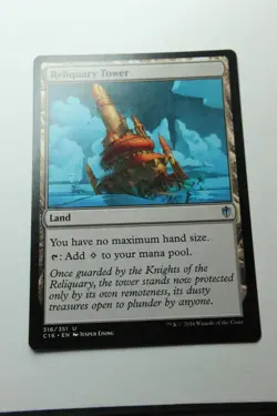 MTG Reliquary Tower x1- -Commander 2016-Lightly Played - Image 1