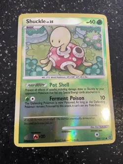 Pokemon TCG Shuckle Secret Wonders Reverse Holo 109/132 - Image 1