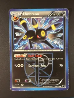 2013 Team Plasma Pokemon Card Lot - Umbreon, Leafeon, Absol - Image 2