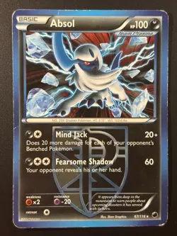 2013 Team Plasma Pokemon Card Lot - Umbreon, Leafeon, Absol - Image 3