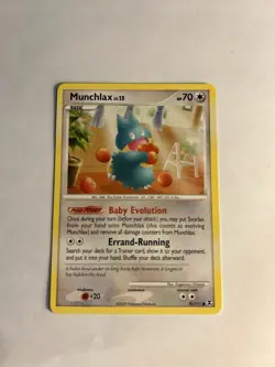2009 Pokemon Munchlax Lv.15 70/111 – Platinum – Lightly Played LP - Image 3