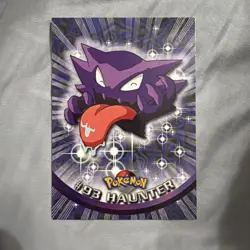 Topps Pokemon Haunter #93 2000 TV Animation Edition Blue Logo Non Holo - Image 1