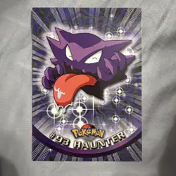 Topps Pokemon Haunter #93 2000 TV Animation Edition Blue Logo Non Holo - Image 3