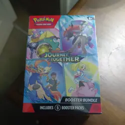 Pokemon TCG SV09 Journey Together Booster Bundle Factory Sealed New 6 Packs - Image 1