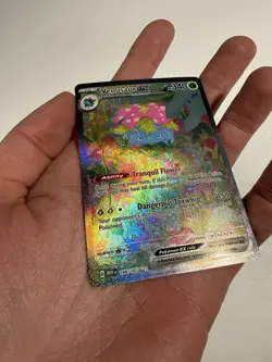 Venusaur ex 198/165 Scarlet & Violet 151 Secret Rare Holo Pokemon TCG NM - Image 2