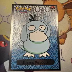 Pokemon 2024 Shiny Infinity Set Shining Psyduck Silver Foil Peru Non-TCG - Image 1
