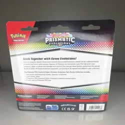 Pokemon Scarlet & Violet Prismatic Evolutions Tech Sticker Collection Glaceon - Image 2
