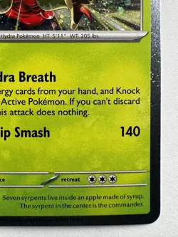 Hydrapple 018/182 – Destined Rivals Cosmos Holo Rare Grass 170HP Pokemon TCG - Image 4