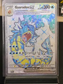 Pokemon TCG Gyarados ex Scarlet & Violet Base Set 225/198 Holo Ultra Rare 225 - Image 1