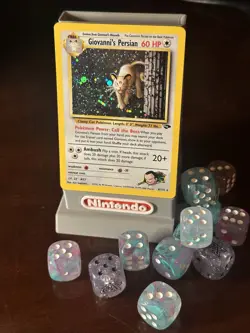 Pokemon TCG Giovanni's Persian 8/132 Gym Challenge Holo Rare Unlimited - Image 1