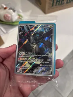 N's Zekrom 031 Ascended Heroes ETB Promo POKEMON CENTER STAMP - SEALED IN HAND - Image 1
