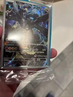 N's Zekrom 031 Ascended Heroes ETB Promo POKEMON CENTER STAMP - SEALED IN HAND - Image 2