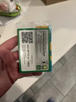 N's Zekrom 031 Ascended Heroes ETB Promo POKEMON CENTER STAMP - SEALED IN HAND - Image 3