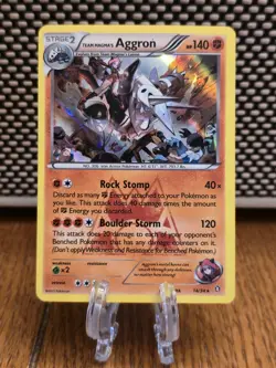 Pokemon TCG Team Magma’s Aggron 14/34 - Holo Rare XY Double Crisis - Image 1
