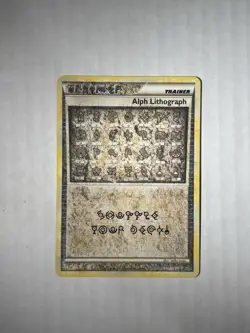 Pokemon Alph Lithograph Unleashed #TWO - Image 2